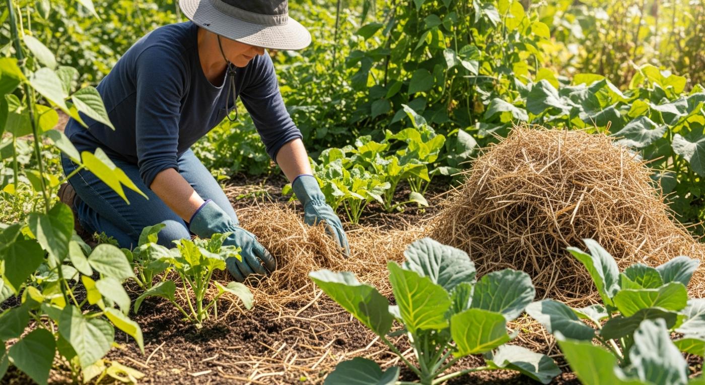 Faire un paillage dans son jardin : quels bénéfices pour le sol ?
